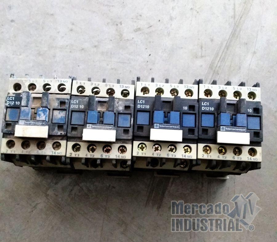 Contactor 7.5 HP modelo LC1 D1210 marca TELEMECANIQUE - imagen 1