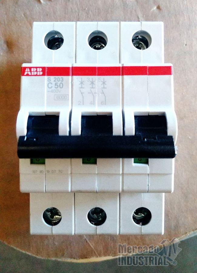 Interruptor automático 50 AMP 400V 3 polos modelo 2CDS253001R0504 marca ABB - imagen 1