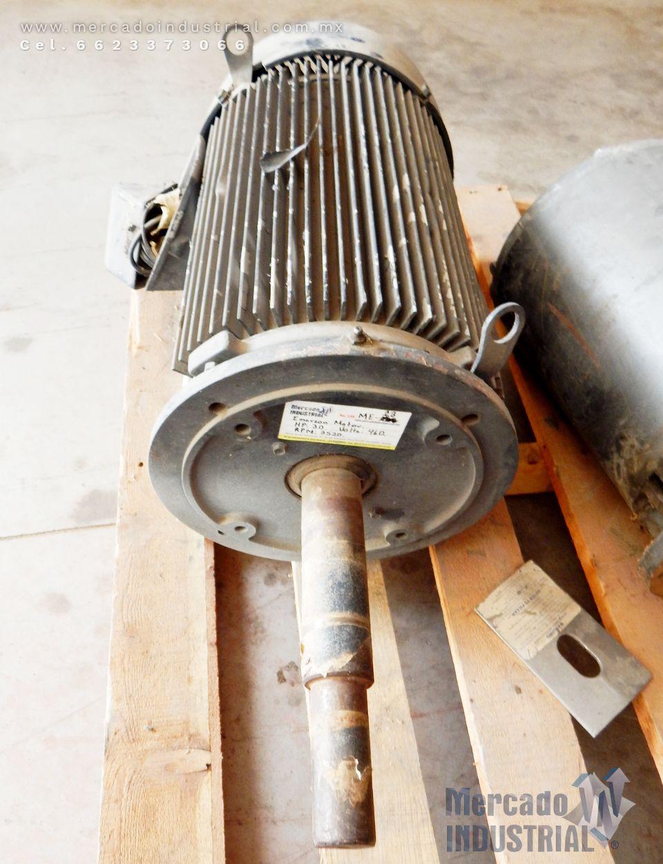 Motor eléctrico 30 HP 2 polos 3520 RPM marca US Motors - imagen 1