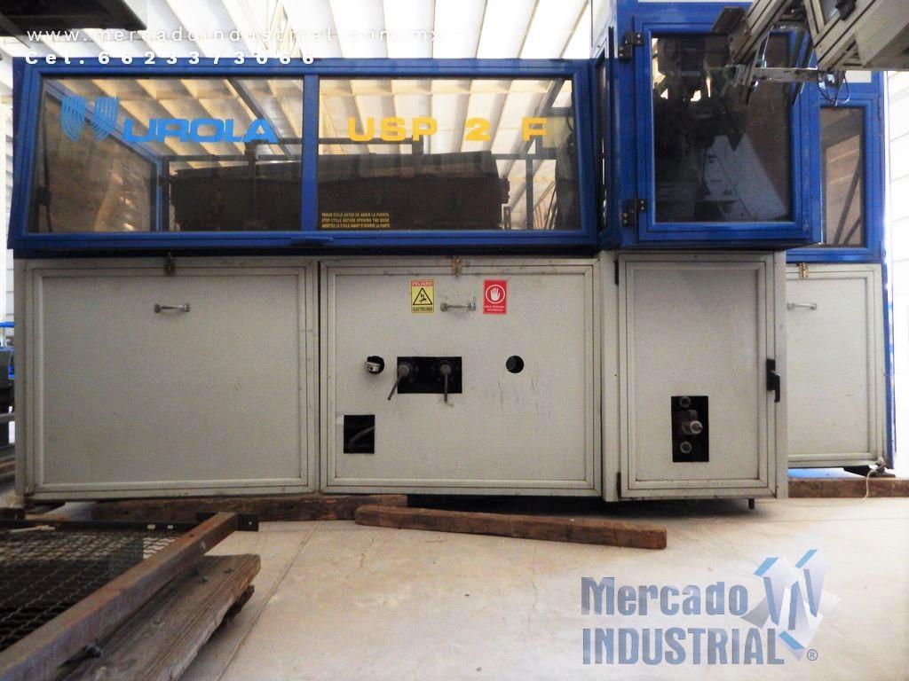 Maquina UROLA de estirado-soplado de preformas de PET Modelo USP-2 F - imagen 1