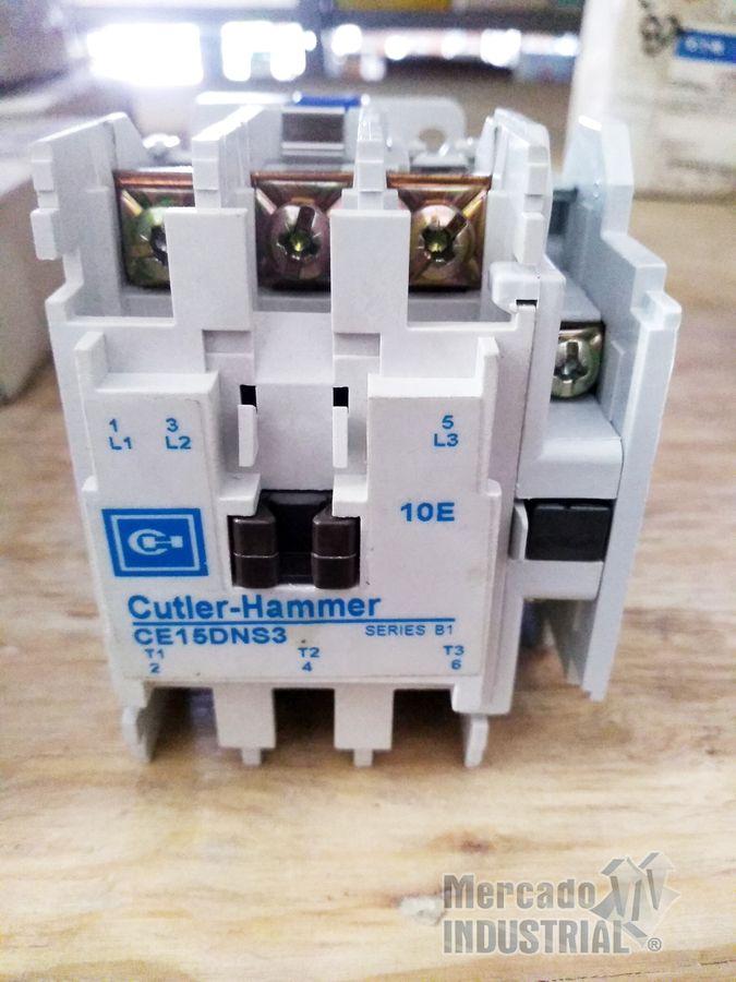 Contactor Magnético 18 Amp 3 Polos modelo CE15DNS3CB marca Cutler Hammer - imagen 1