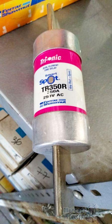 Fusible 350 AMP 250V modelo TR350R marca Ferraz Shawmut - imagen 1
