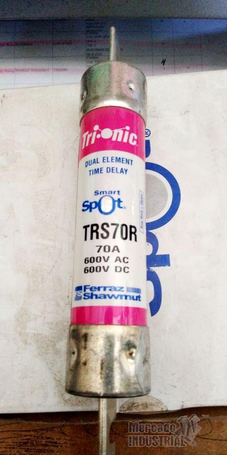 Fusible 70 AMP 600V modelo TRS70R marca Ferraz Shawmut - imagen 1