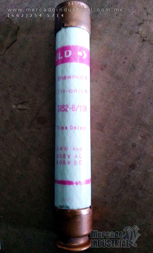 Fusible 2-8/10 AMP 600V modelo TRS2-8/10R marca Gould Shawmut - imagen 1