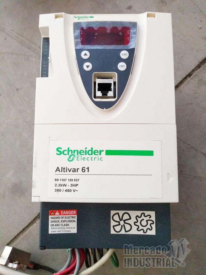 Variador 2.2kw-3HP Altivar 61 marca  Schneider Electric - imagen 1