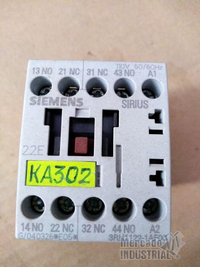 Contactor 10 AMP modelo 3RH1122-1AF00 marca SIEMENS - imagen 1