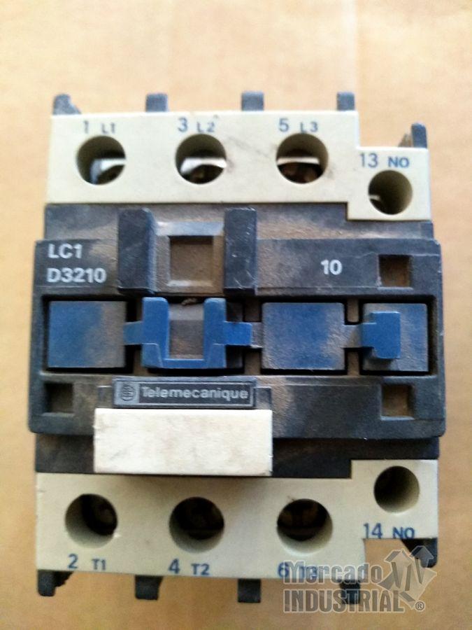 Contactor 50 AMP 600V modelo LC1 D3210 marca TELEMECANIQUE - imagen 1