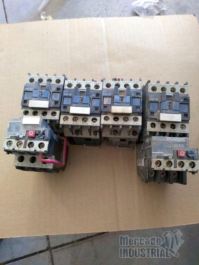 Contactor 25 AMP 600VAC modelo LC1 D0910 marca TELEMECANIQUE - imagen 1