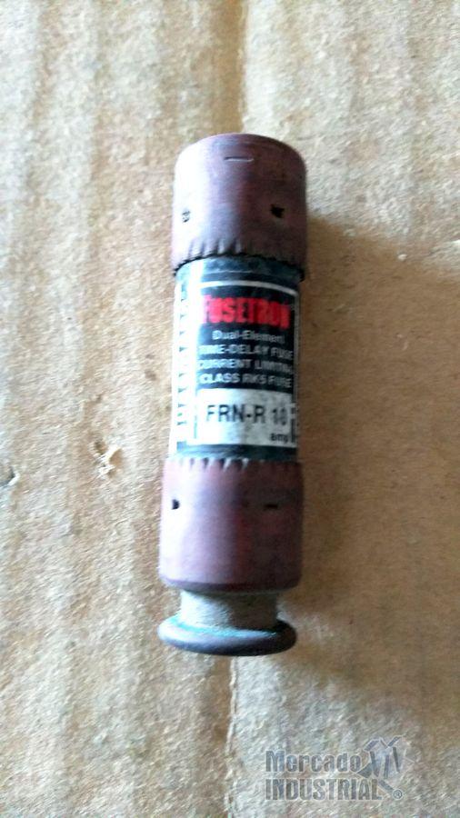 Fusible 10 AMP 250V modelo FRN-R 10 marca BUSSMAN - imagen 1