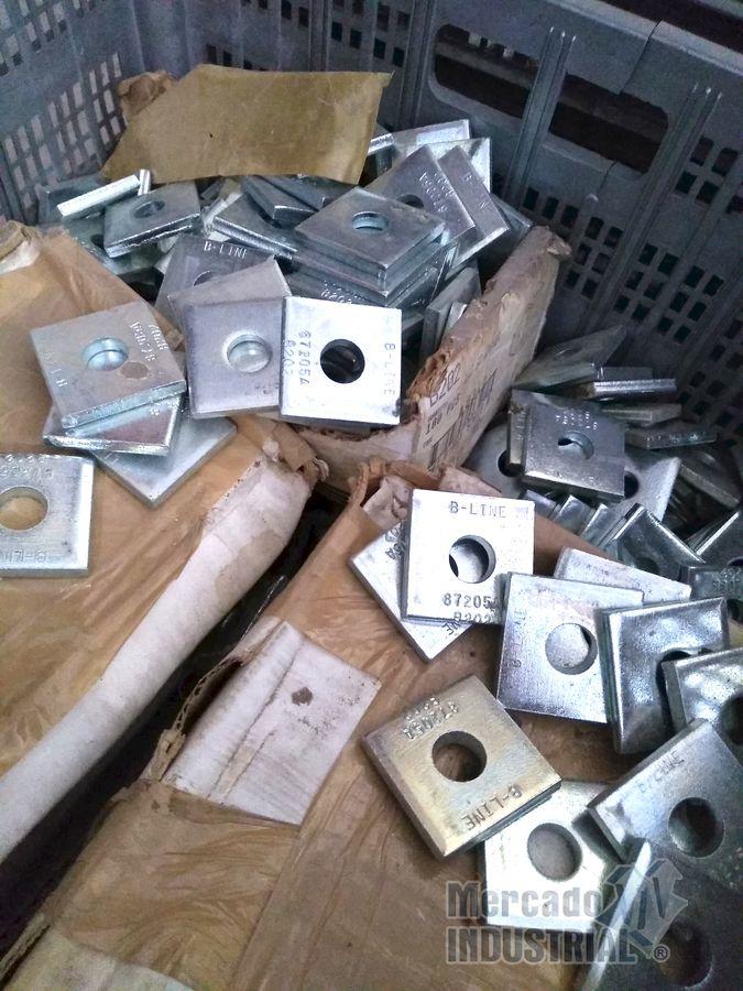 Finish zinc PLTD 1/2 SQ washer modelo B202 marca B-Line - imagen 1