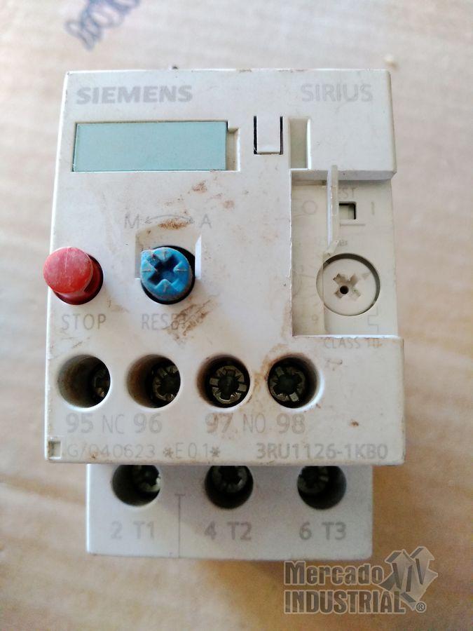 Relevador 12 AMP modelo 3RU1126-1KB0 marca SIEMENS - imagen 1