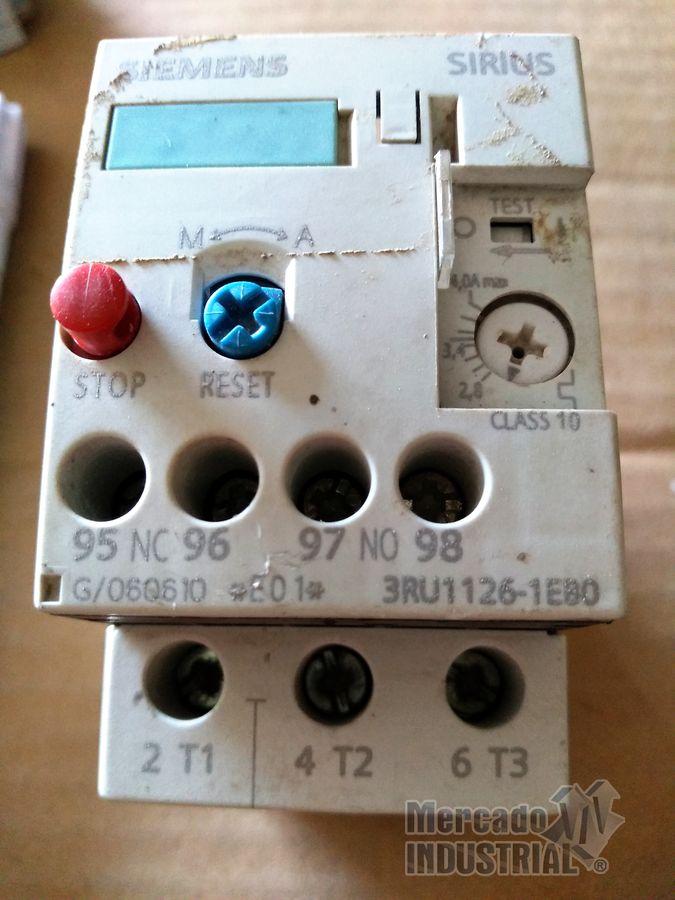 Relevador 4 AMP 600V modelo 3RU1126-1EB0 marca SIEMENS - imagen 1