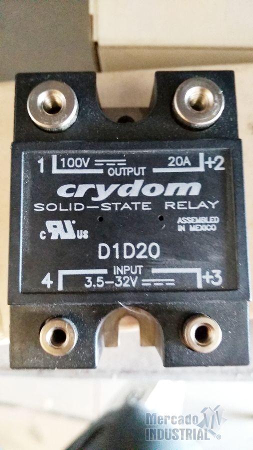 Relé de estado sólido 3.5 - 32 V marca Crydom Cat. D1D20 - imagen 1