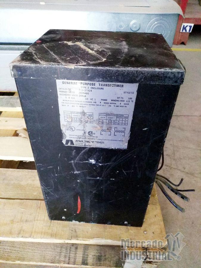 Transformador de propósito general 5 kVA  Cat. T-1-37924 marca ACME - imagen 1