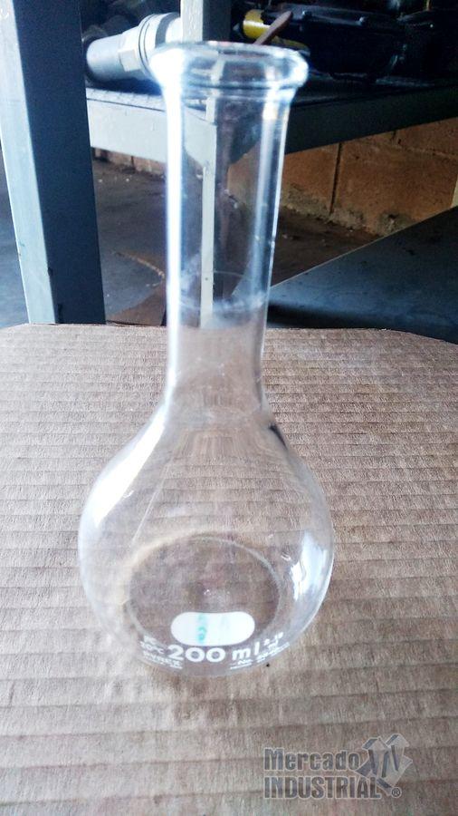 Matraz balón de vidrio 200 ml tipo 5840 marca Pyrex - imagen 1