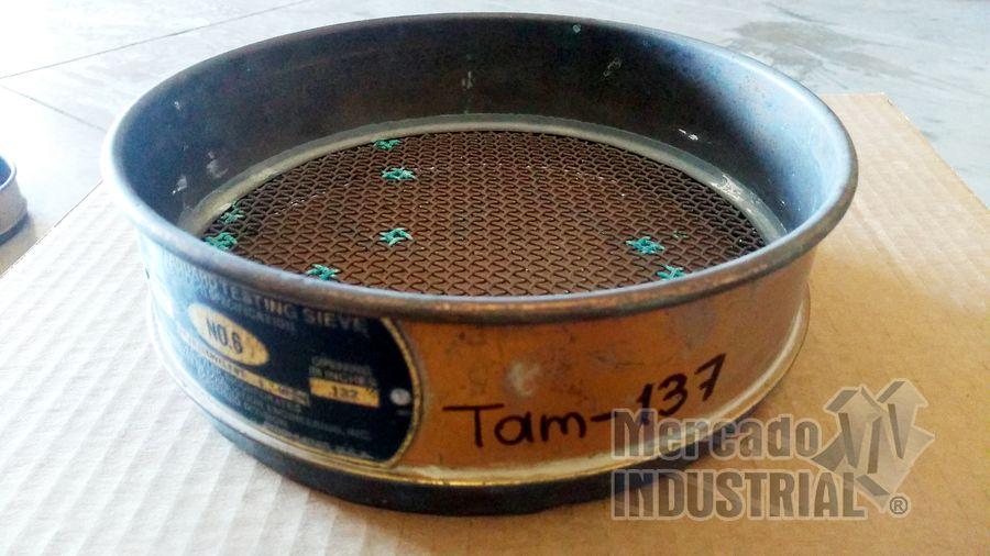 Tamiz para laboratorio mesh #6 abertura 3.35 mm (.132") marca U.S.A. Standard Testing Sieve - imagen 1