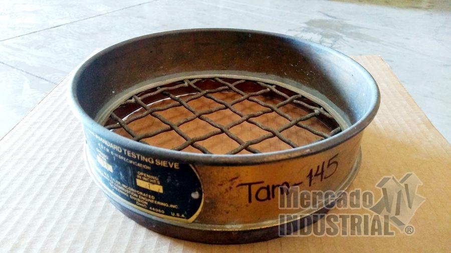 Tamiz para laboratorio malla #1 abertura 25.4 mm (1") marca U.S.A. Standard Testing Sieve - imagen 1