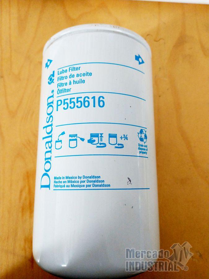 Filtro de lubricante (aceite) flujo pleno enroscable modelo P555616 marca Donaldson - imagen 1