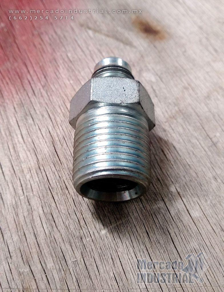 Adaptador recto macho 6MJ-8MP marca Gates - imagen 1