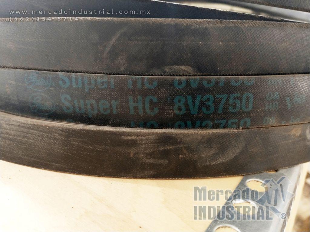 Banda motriz industrial super HC 8V3750 marca Gates - imagen 1