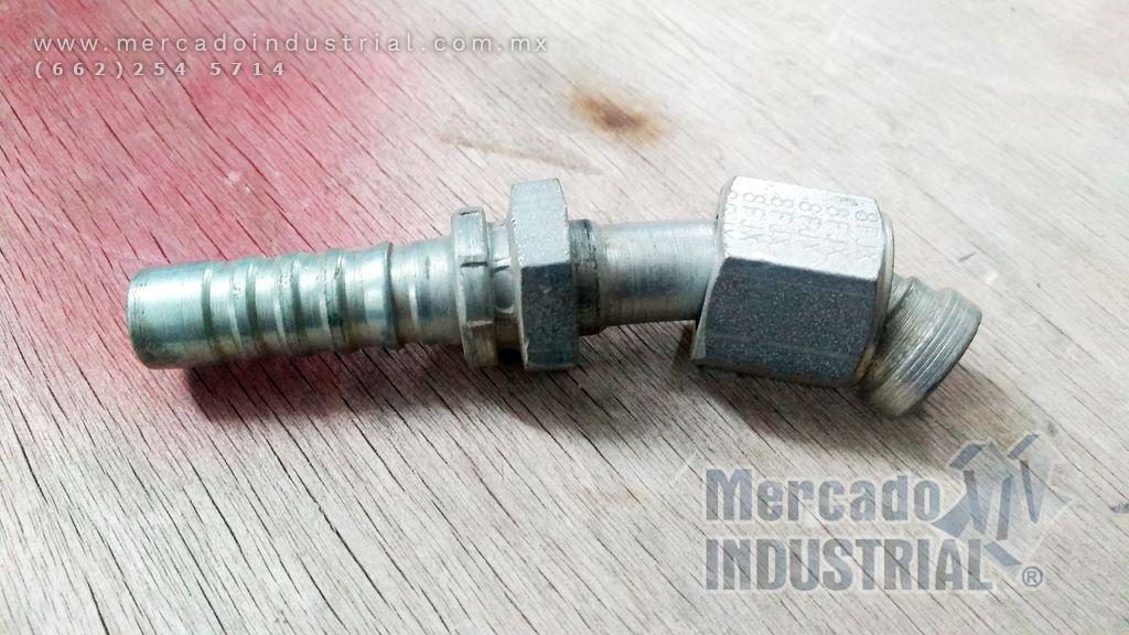 Conexión hidráulica 8GS-8FJX45° marca Gates - imagen 1