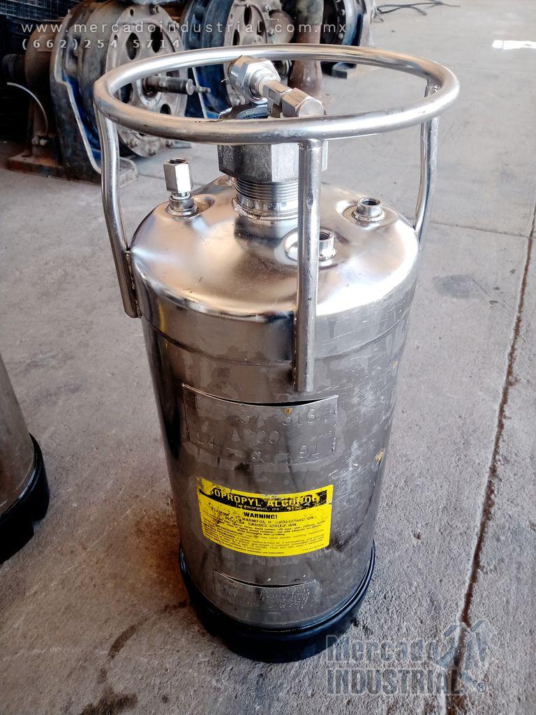 Tanque de acero inoxidable para alcohol isopropílico - imagen 1