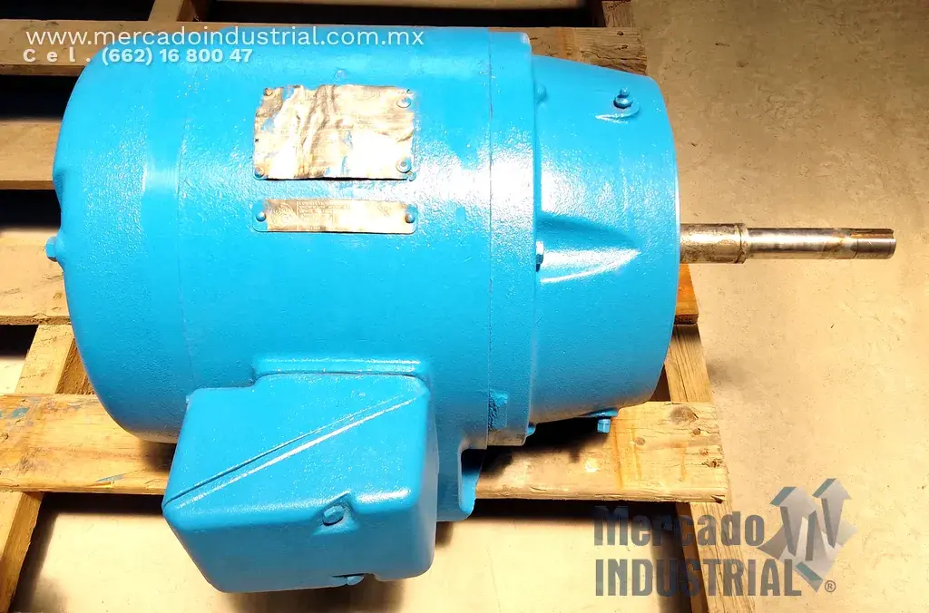 Motor eléctrico 7.5 HP 4 Polos 1760 RPM marca General Electric - imagen 1