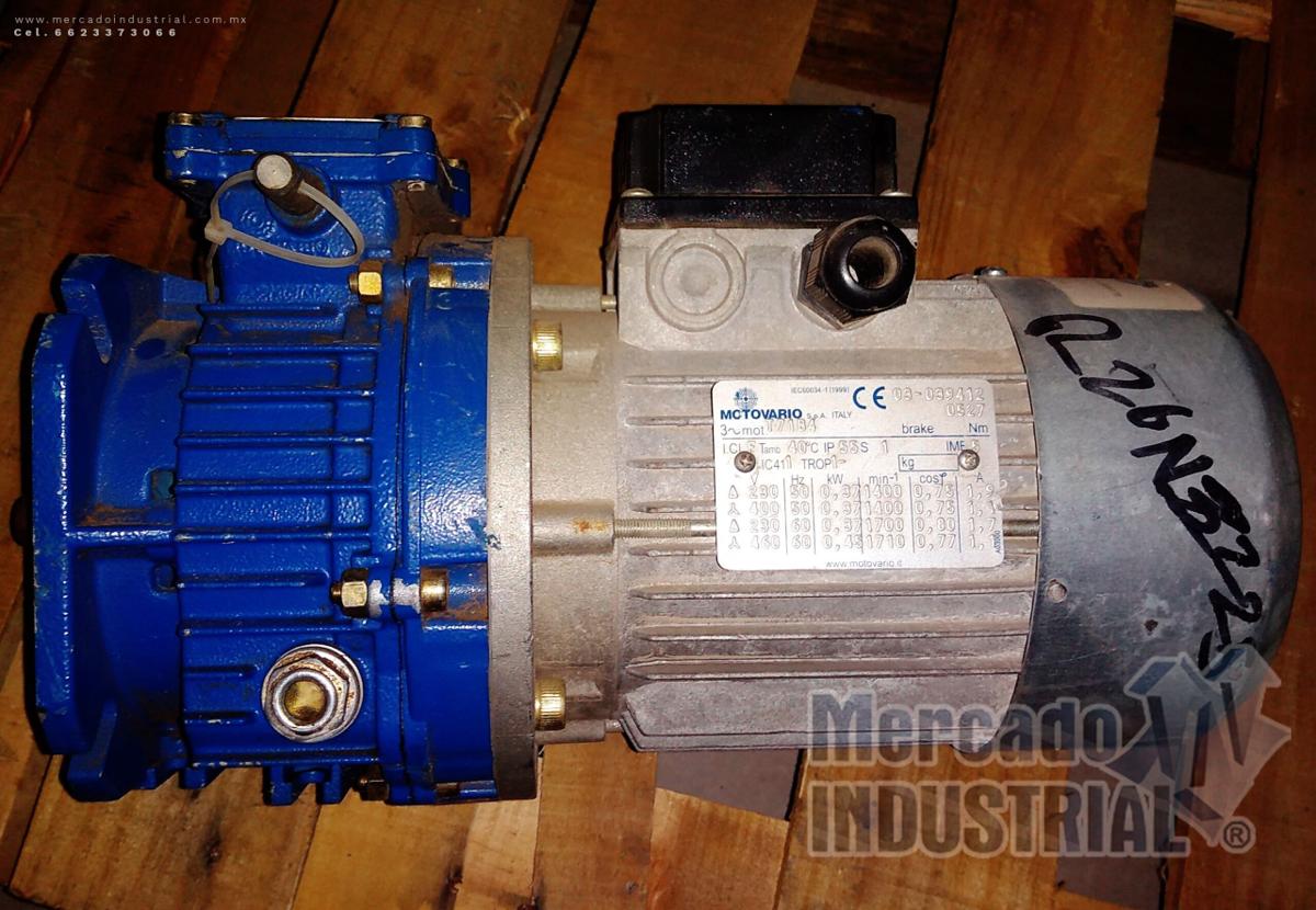 Motovariador 1/2 HP tipo TXF/005 marca Motovario - imagen 1