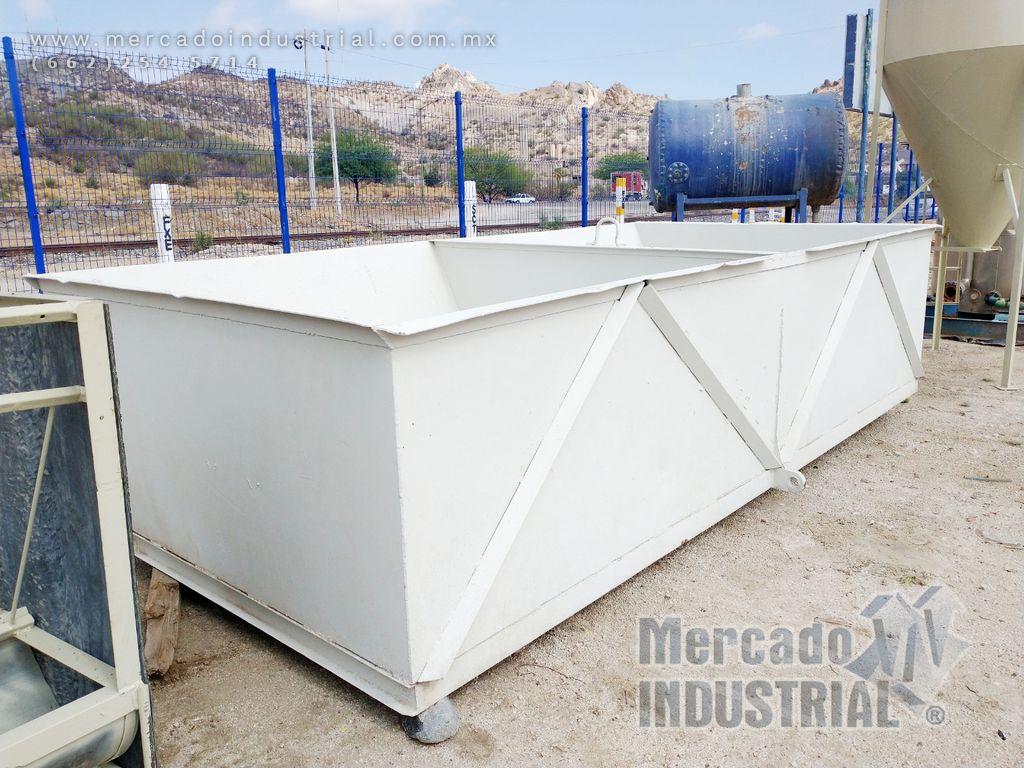 Tolva de fierro metálico de 9600 L - imagen 1
