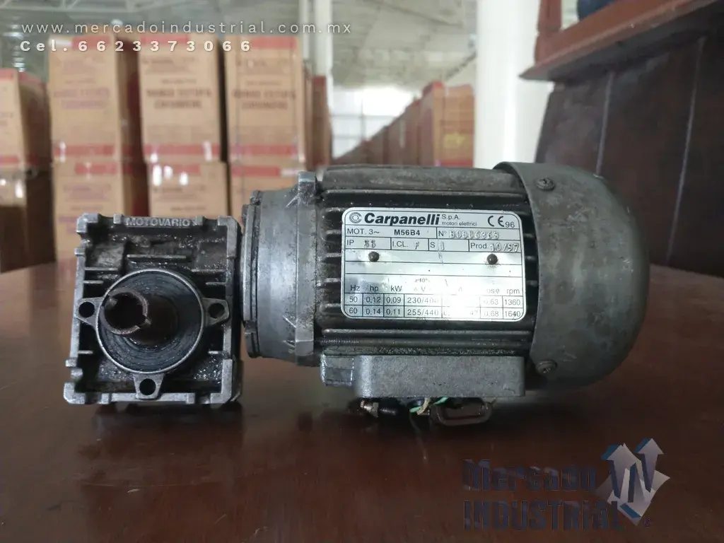 Motovariador 0.14 HP con motor modelo M56B4 marca Motovario - imagen 1