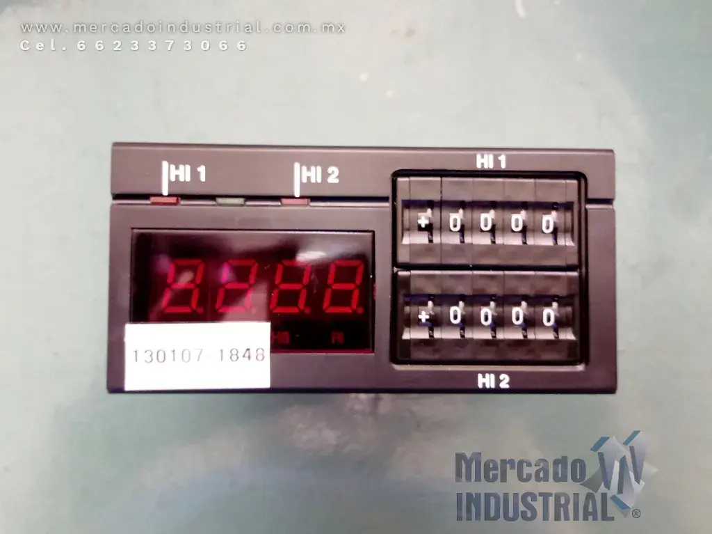 Medidor de control 1.999 input DCV modelo DM-320-12-11 marca D&A Analogtec - imagen 1
