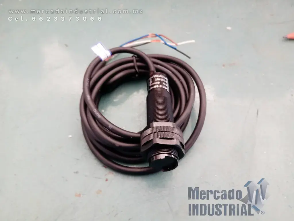 Sensor fotoeléctrico 100 mm 12-24 VDC modelo BRP100-DDT marca Autonics - imagen 1