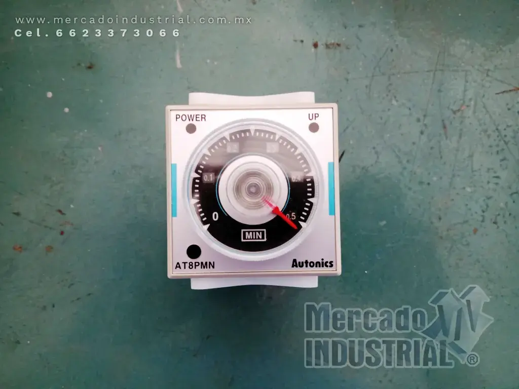 Temporizador analógico modelo AT8PMN marca Autonics - imagen 1