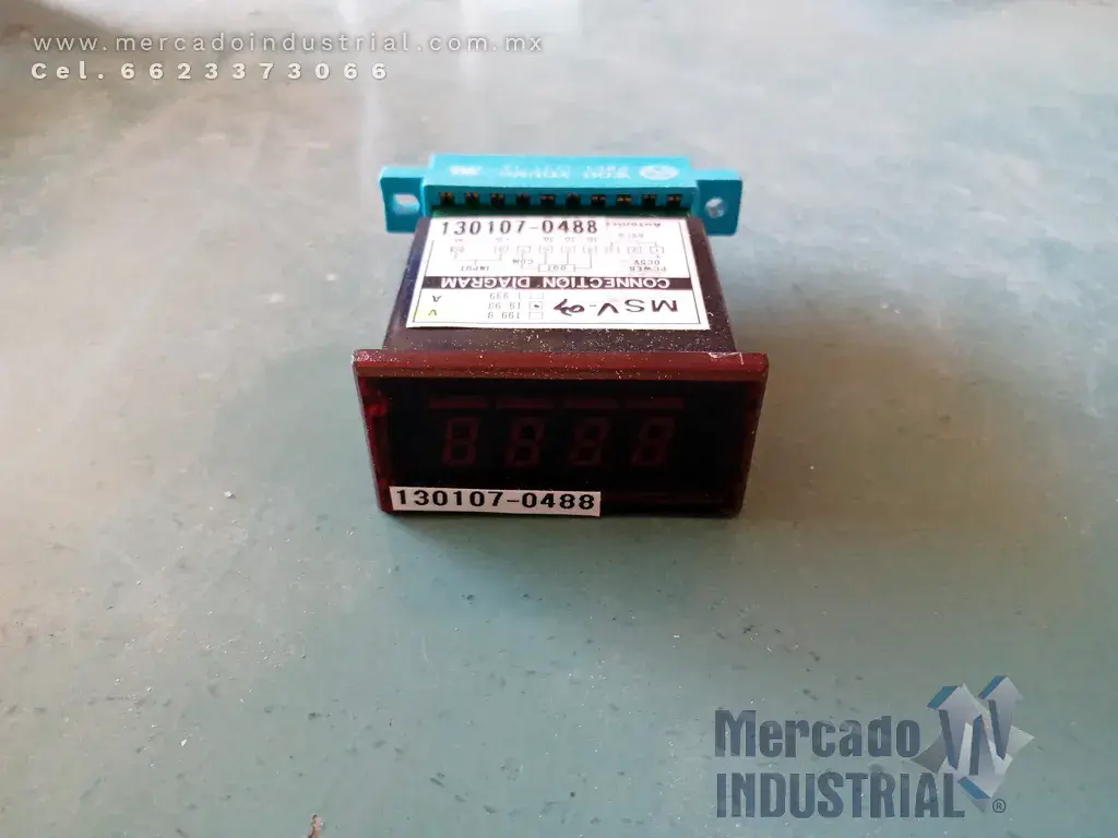 Medidor de panel 19.99 VDC modelo MSV-03 marca Autonics - imagen 1