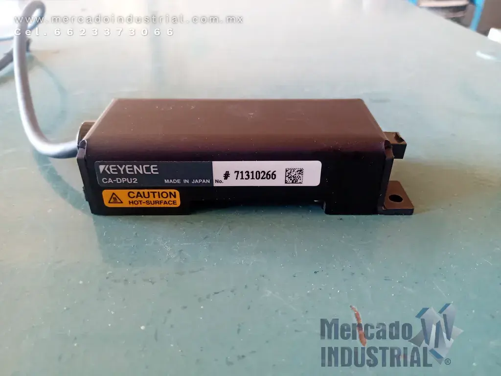 Adaptador dedicado 12V modelo CA-DPU2 marca Keyence - imagen 1