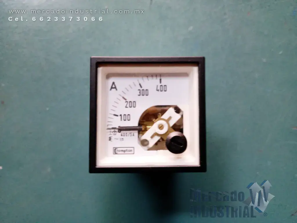 Amperímetro de CA E242-75A-G-LS-SC-C7 marca Crompton - imagen 1