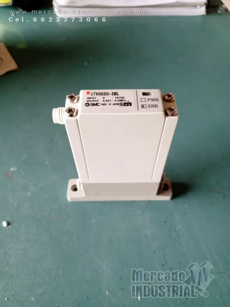 Regulador electroneumático modelo ITV0030-3BL marca SMC - imagen 1