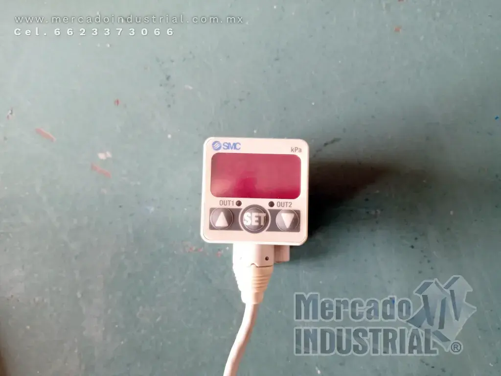 Interruptor de vacío 10.0 ~ -101.3 KPa modelo ZSE40-C6-22L-M marca SMC - imagen 1