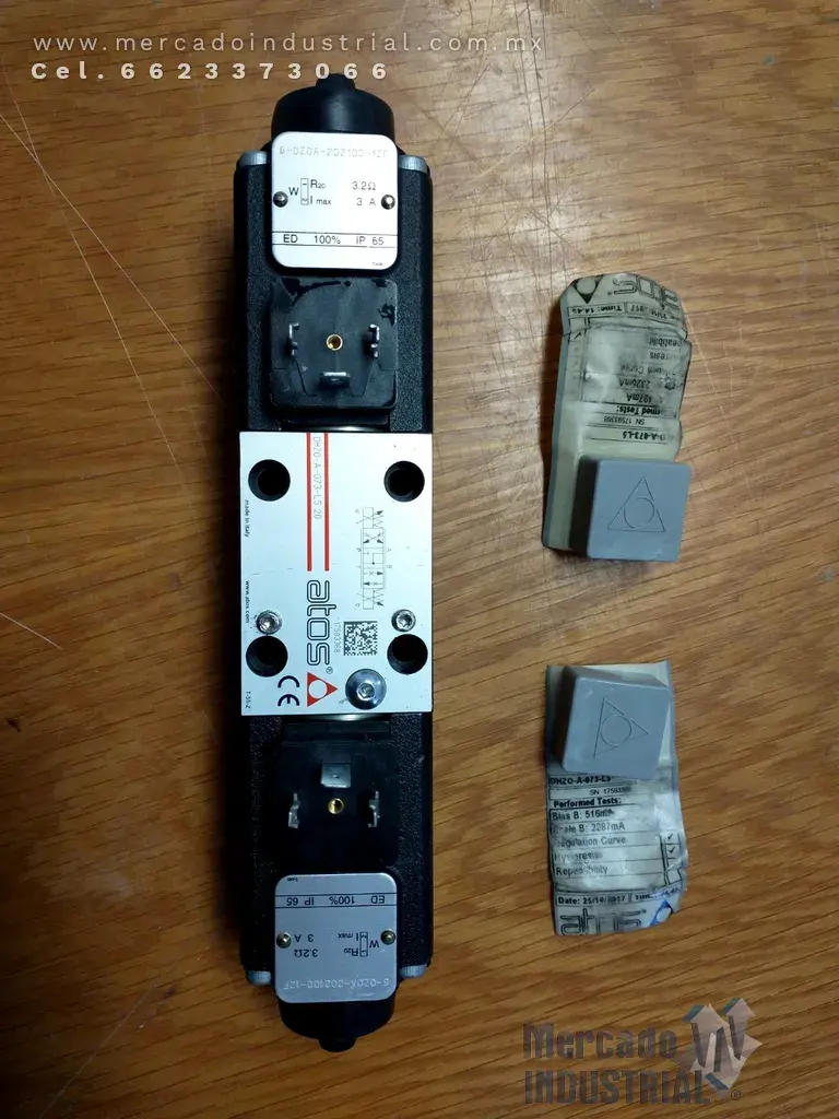 Válvula de control direccional modelo DHZO-A-071-S5 marca ATOS - imagen 1