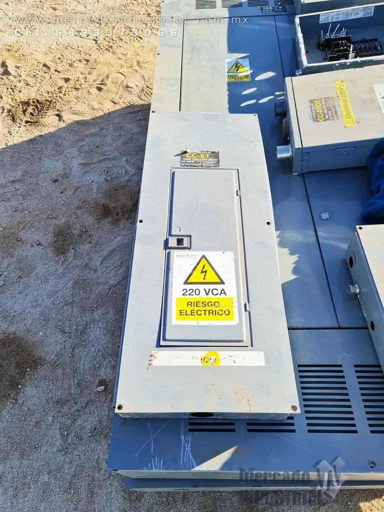Centro de carga 38 x 14 in 100 A 220 / 127 V marca Square D - imagen 1