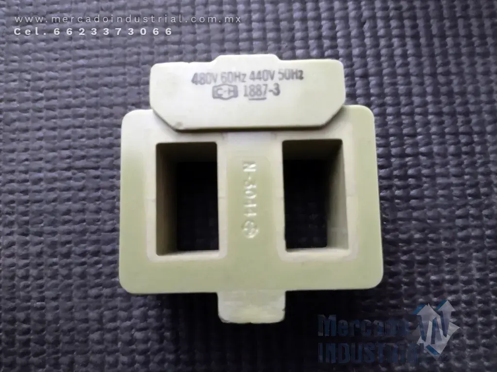 Bobina citation coil 480V/440V modelo 9-1887-3 marca Cutler Hammer - imagen 1