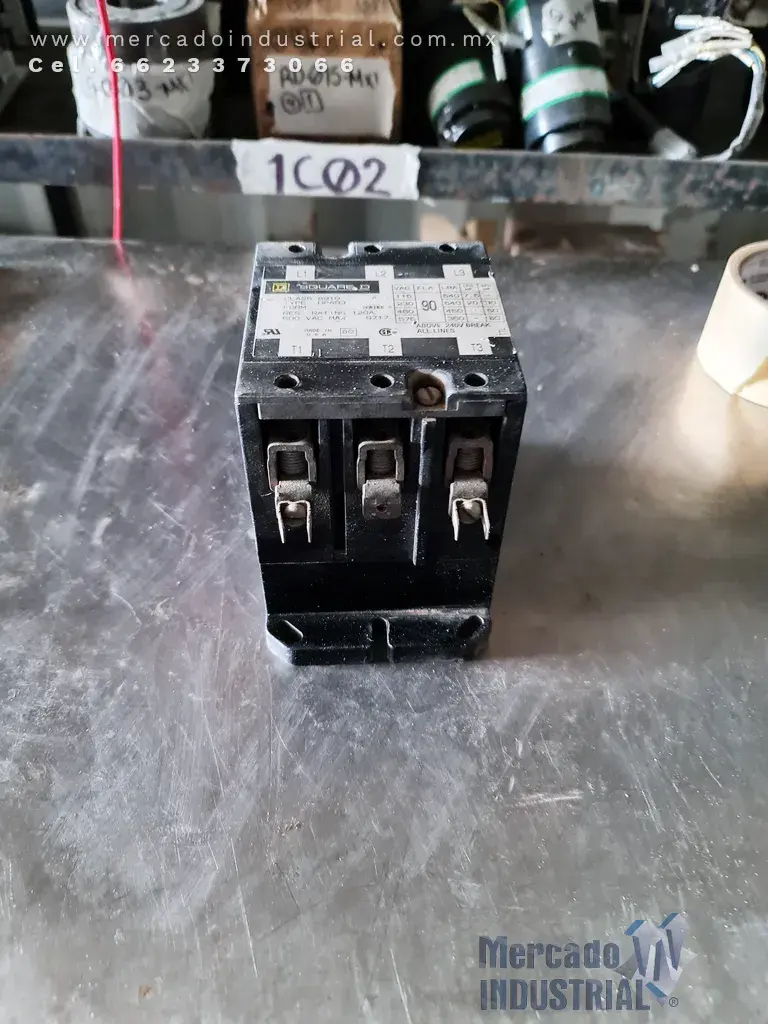 Contactor 8910 A 600 VAC marca SQUARE D - imagen 1