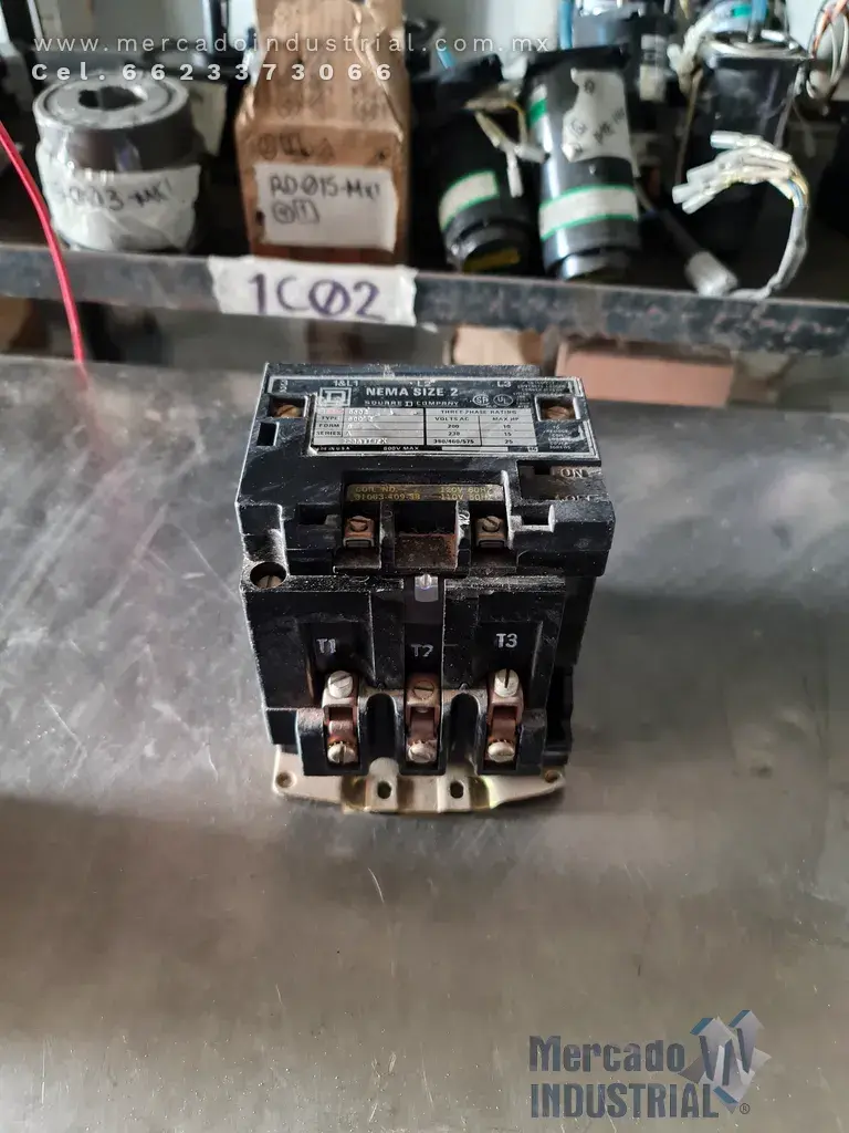 Contactor NEMA 2 2238YY marca SQUARE D - imagen 1