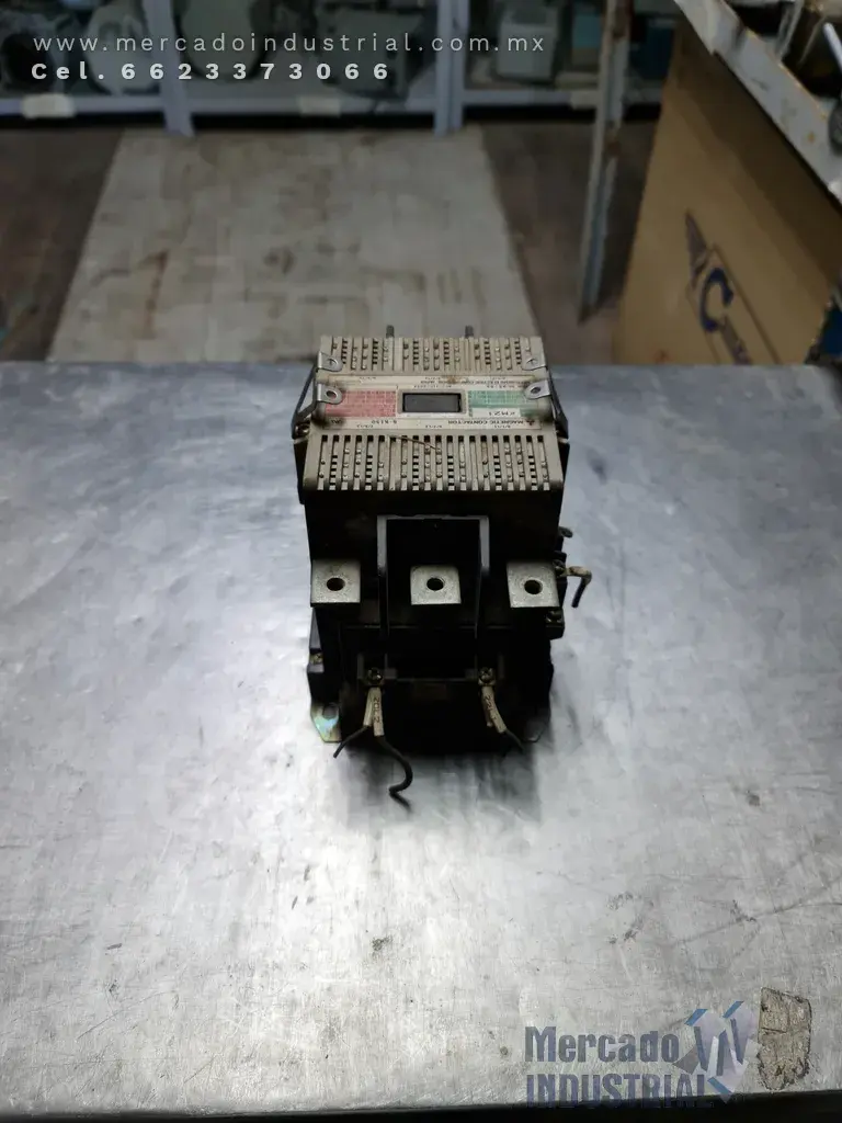 Contactor magnético 600 VAC 100 AMP marca Mitsubishi - imagen 1