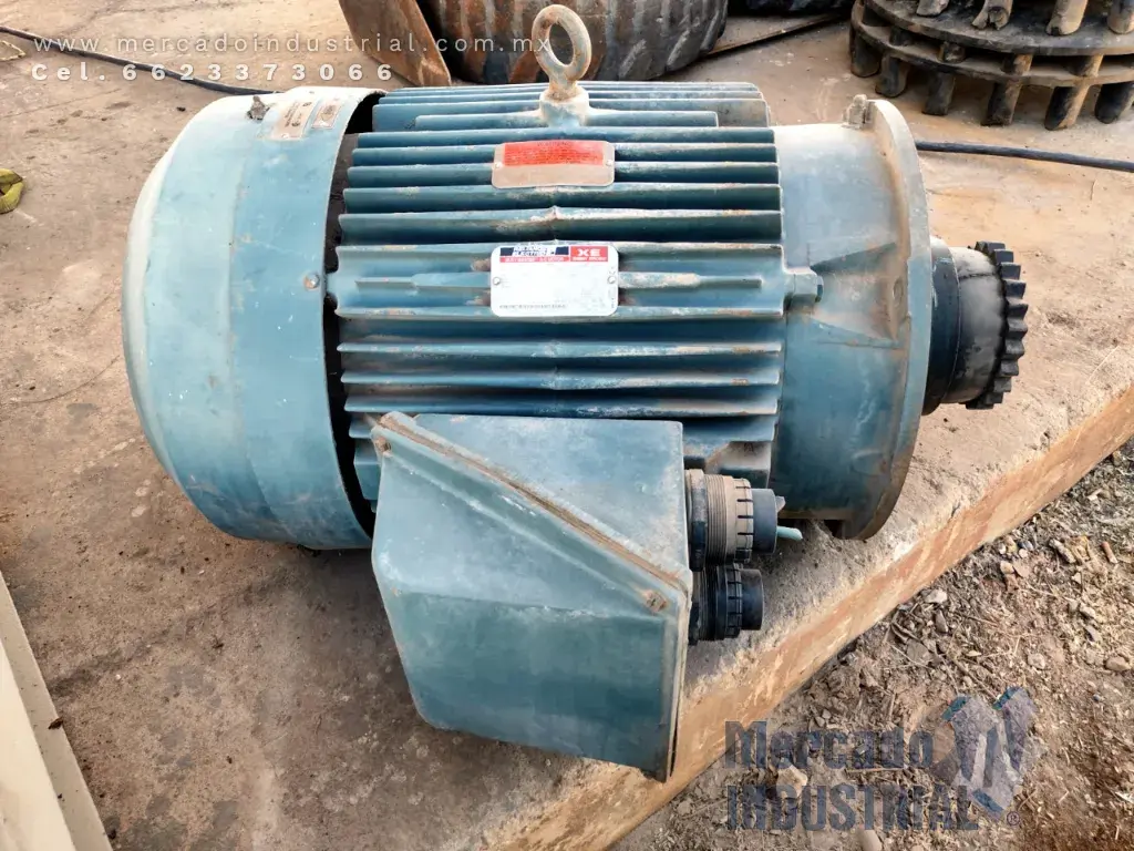 Motor eléctrico bridado 60 HP 2 Polos 3565 RPM marca Reliance Electric - imagen 1
