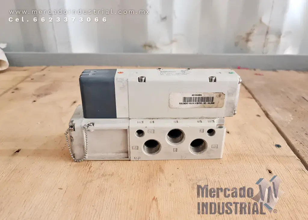Válvula 15~145 PSI 24 VDC modelo VQ-5200-5E marca SMC - imagen 1