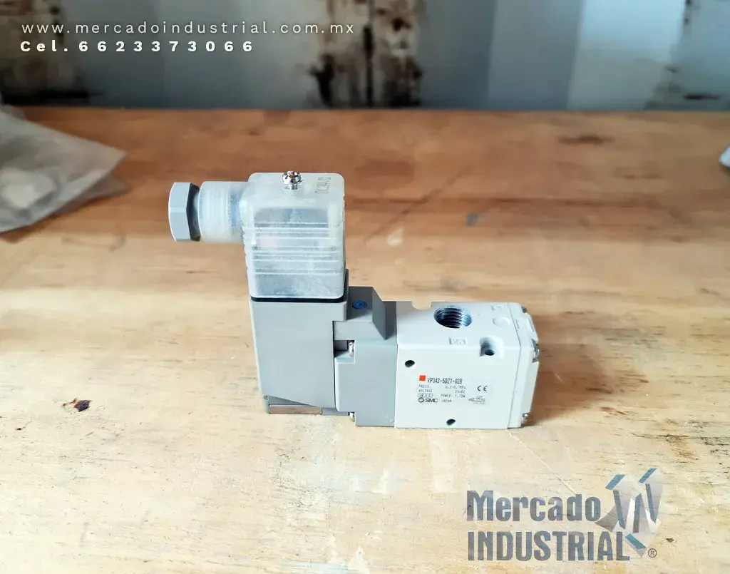 Válvula 30~100 PSI 24 VDC modelo VP342-5DZ1-02B marca SMC - imagen 1