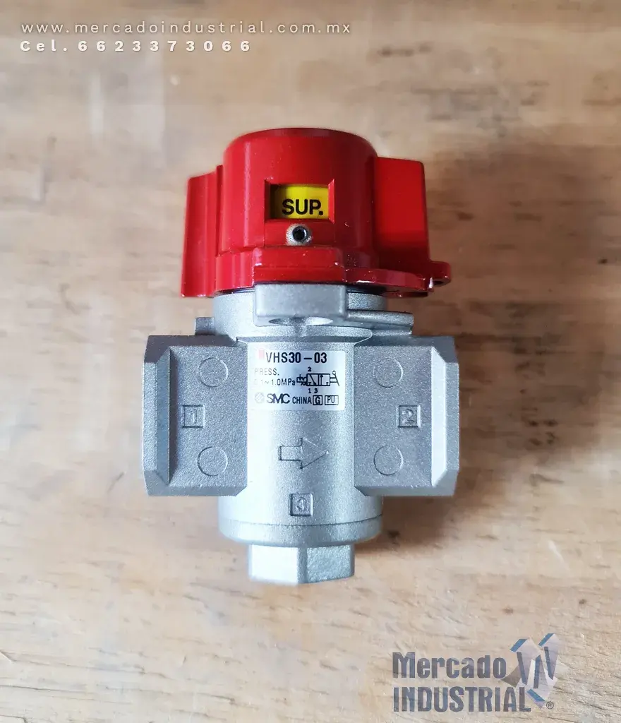 Válvula 15~145 PSI modelo VHS30-03 marca SMC - imagen 1