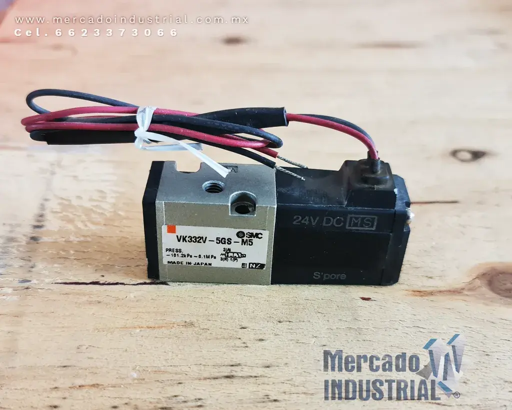 Válvula Solenoide 15 PSI modelo VK332V-5GS-M5 marca SMC - imagen 1