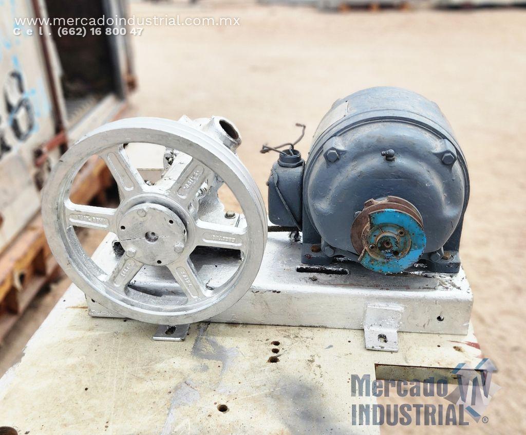 Bomba de engranes de 2" x 2" con motor eléctrico de 3 HP - imagen 1
